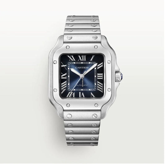 Cartier santos with accesories