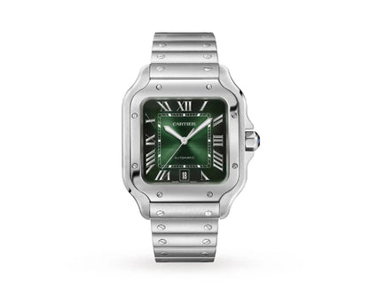 Cartier santos with accesories