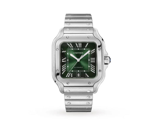 Cartier santos with accesories